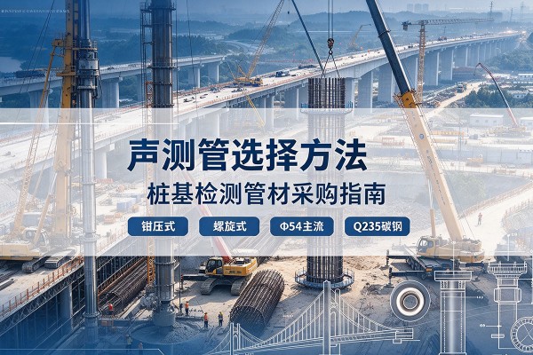 纳雍声测管选型标准