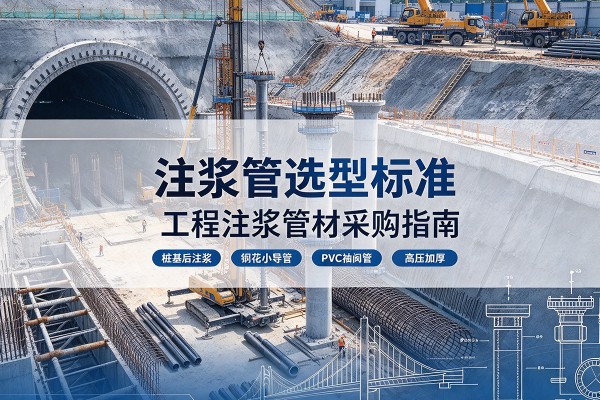 纳雍注浆管选型标准