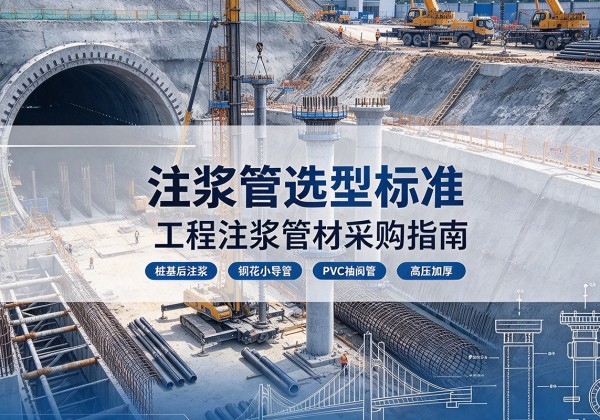 纳雍注浆管选型标准